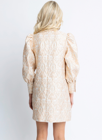 Romantic Jacquard Dress