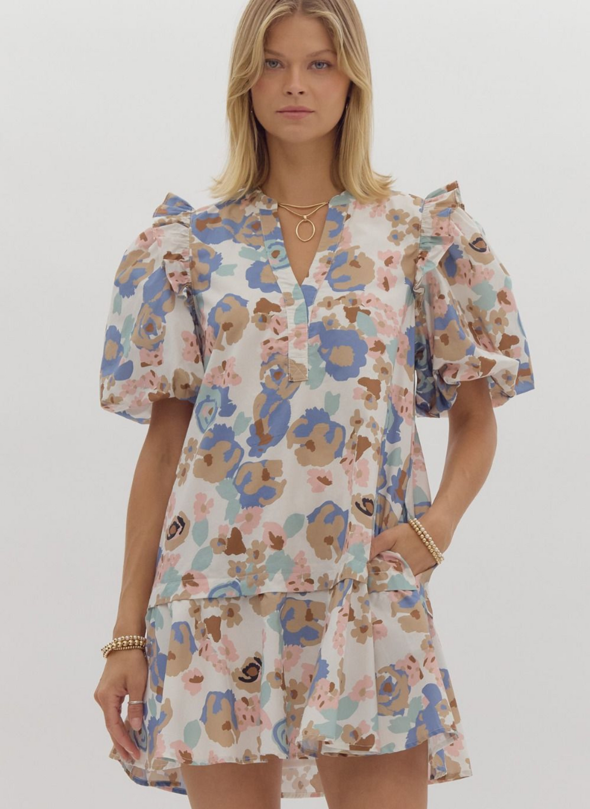 Florence Floral Dress