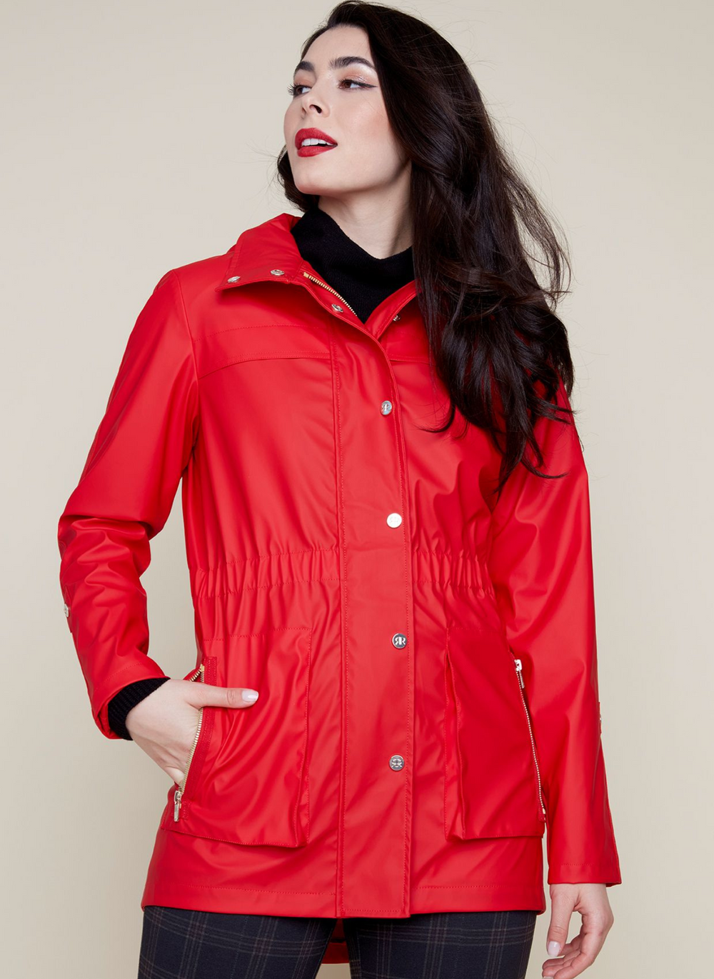 Waxed Waterproof Rain Jacket Just the Thing