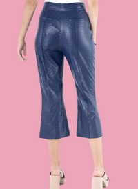 Saylor Vegan Ostrich Leather Pant