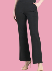 Ponte Loose Leg Pocket Pant