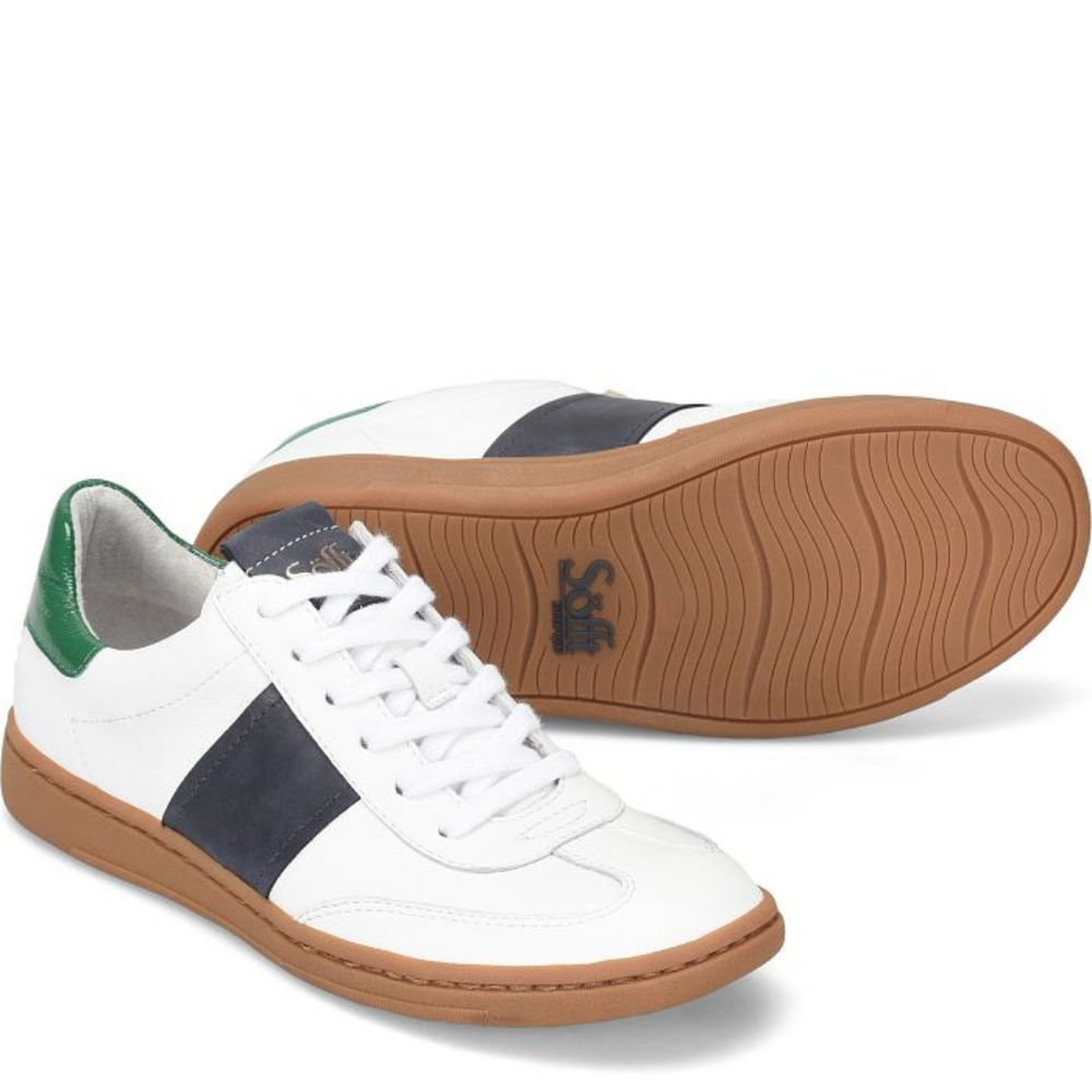 Ruby Lace Up Sneakers Navy Green