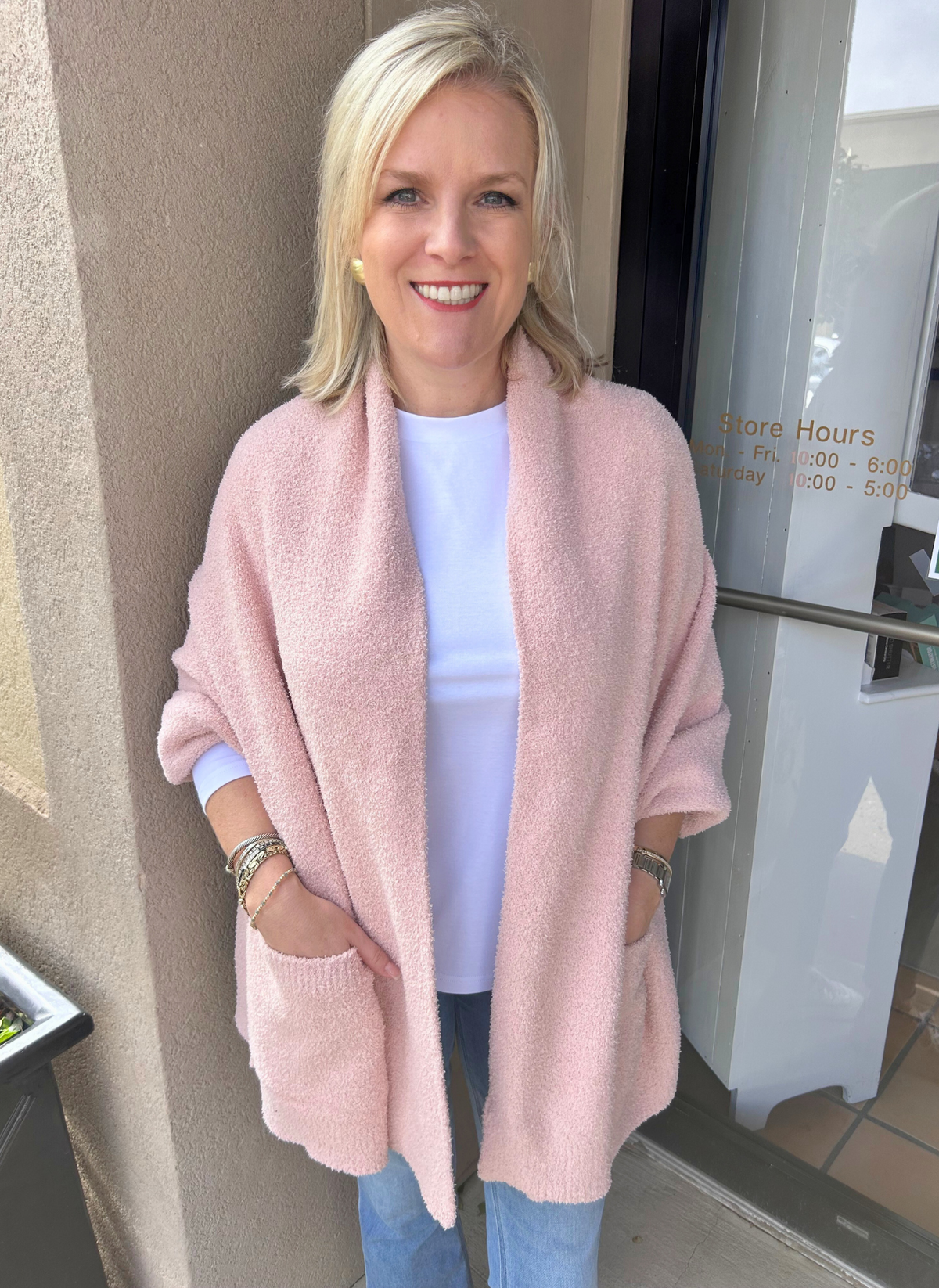 Plush Microfiber Wrap with Pockets