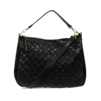 Kali Woven Slouchy Hobo Handbag