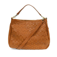 Kali Woven Slouchy Hobo Handbag