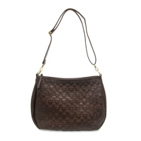 Kali Woven Slouchy Hobo Handbag