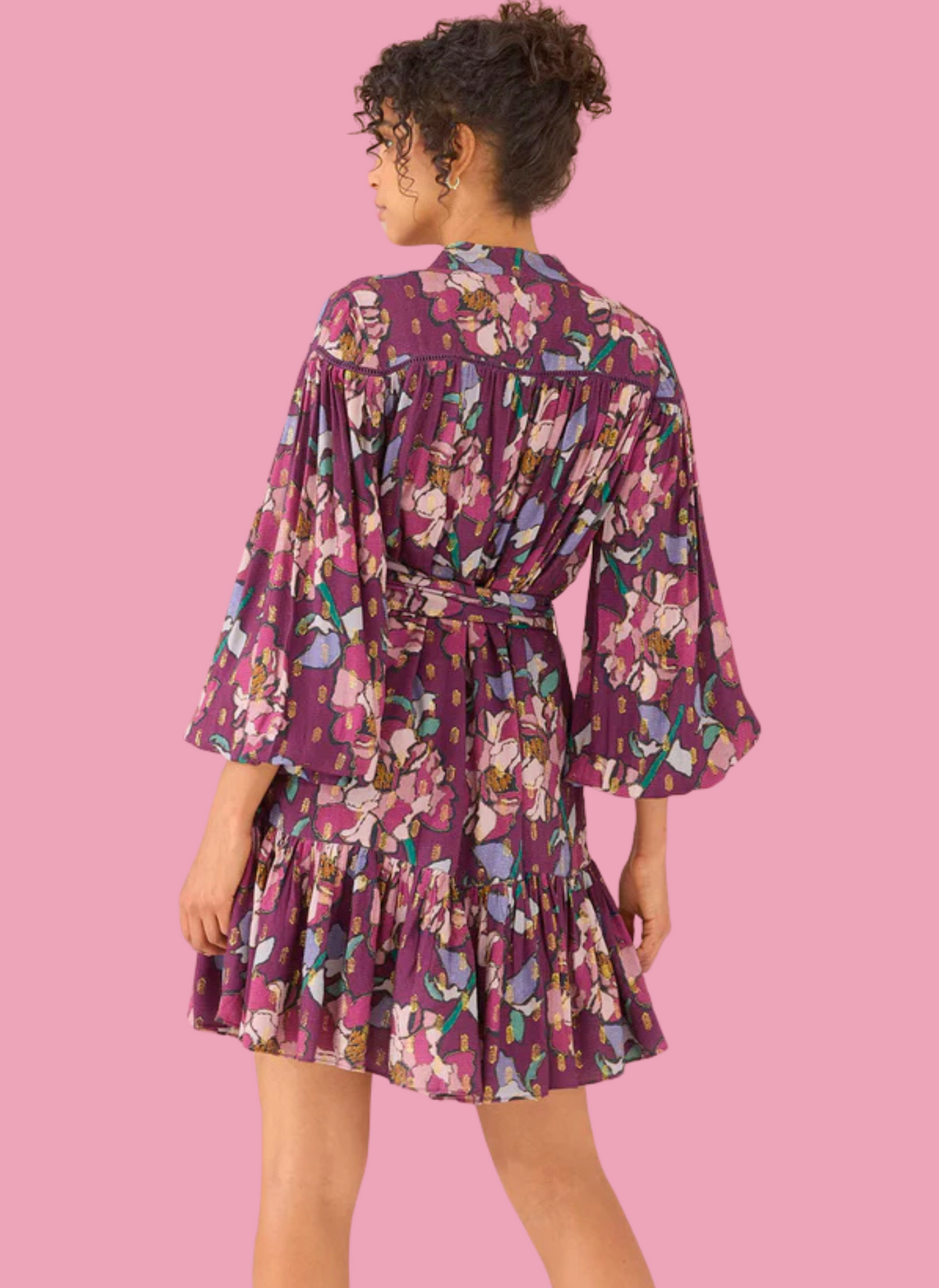 Cranberry wrap dress cheap