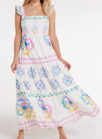 Olivia Maxi Dress - Graceful Garlands