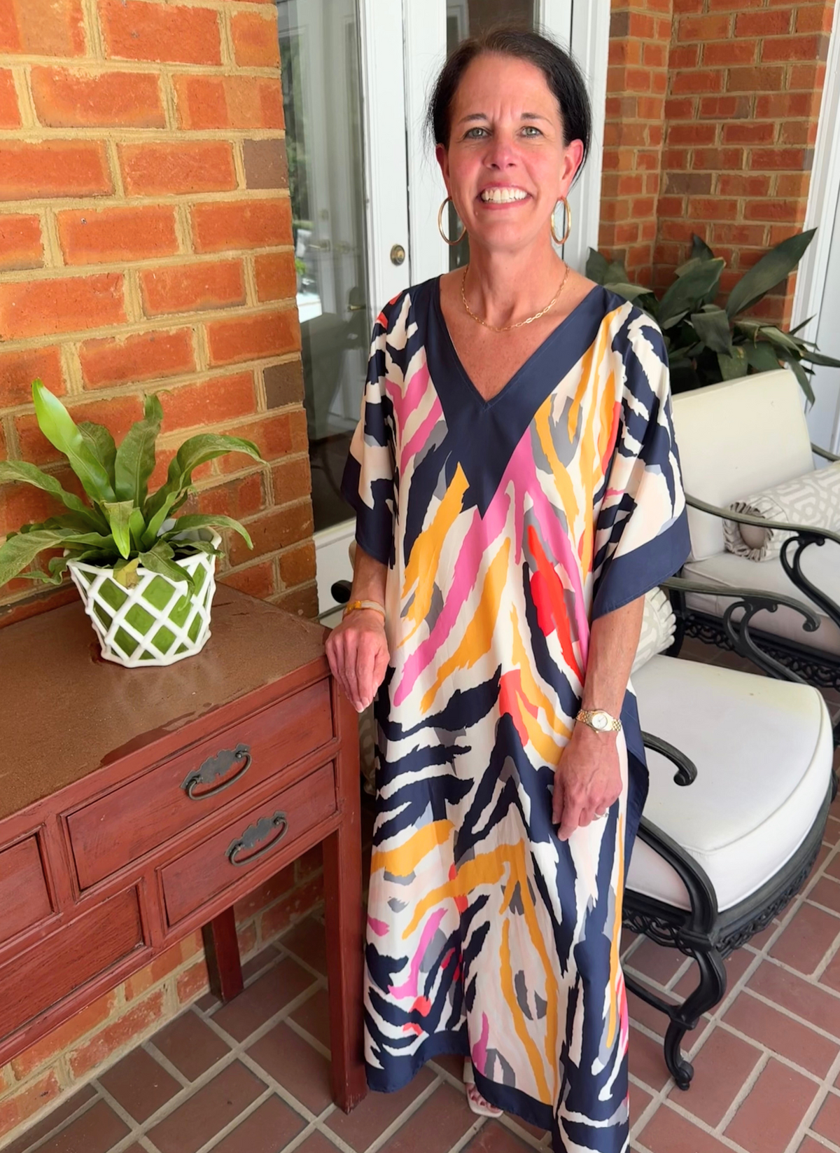 Silk Printed Caftans