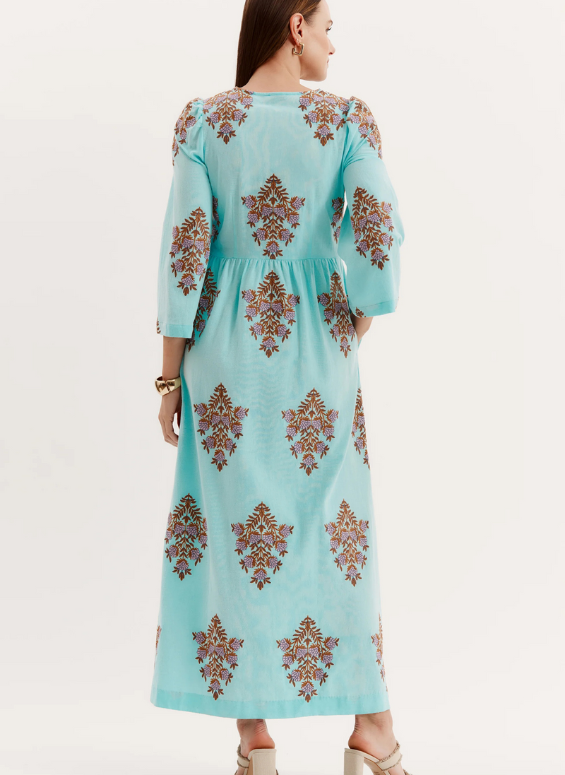 Lana Embroidered Maxi Dress