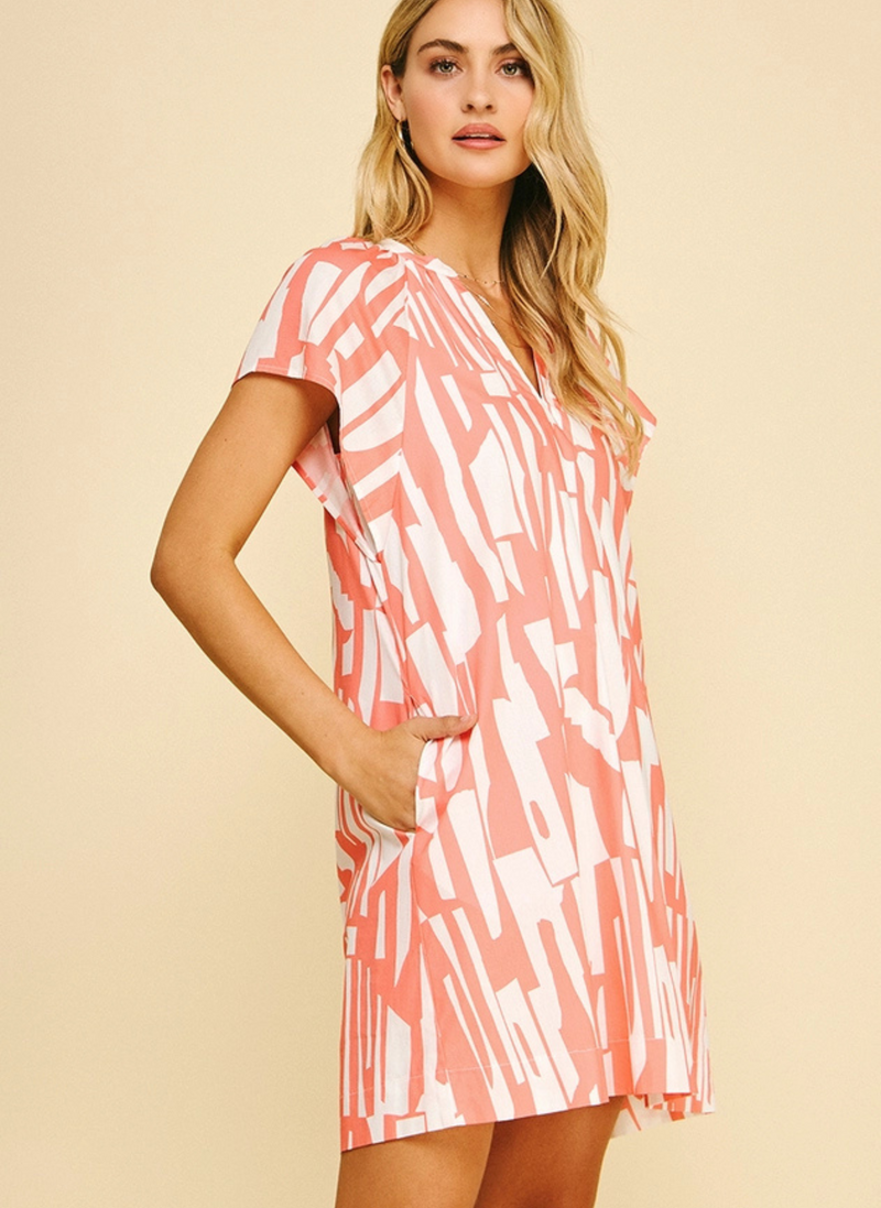 Miller Block Stripe Dress