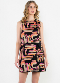 Elise Embroidered Shift Dress
