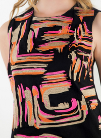 Elise Embroidered Shift Dress