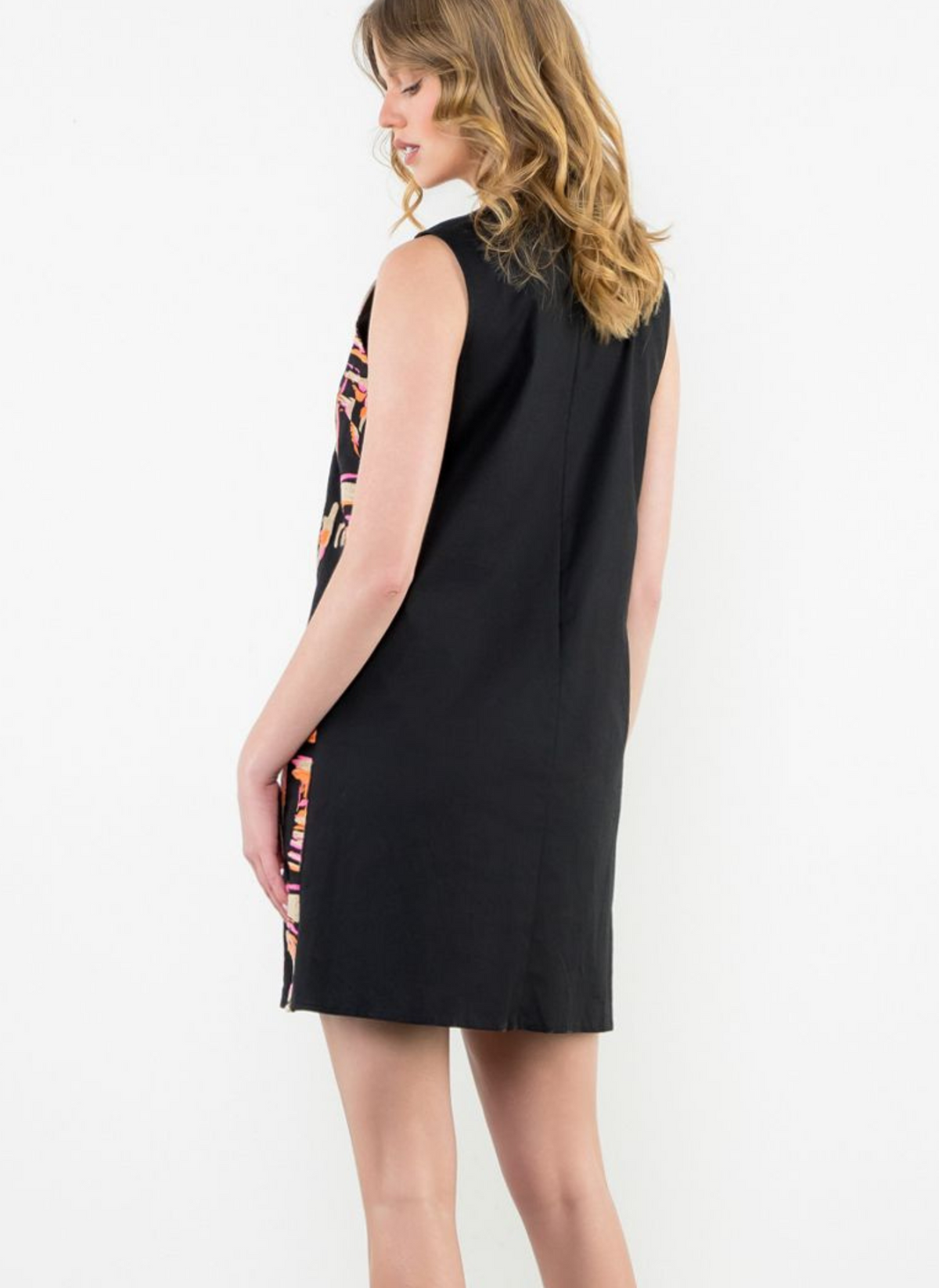 Elise Embroidered Shift Dress