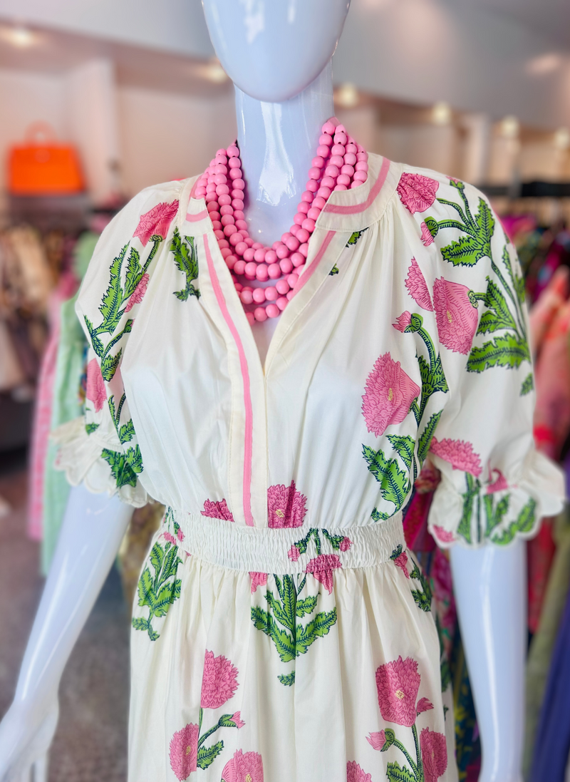 Phoebe Floral Midi Dress