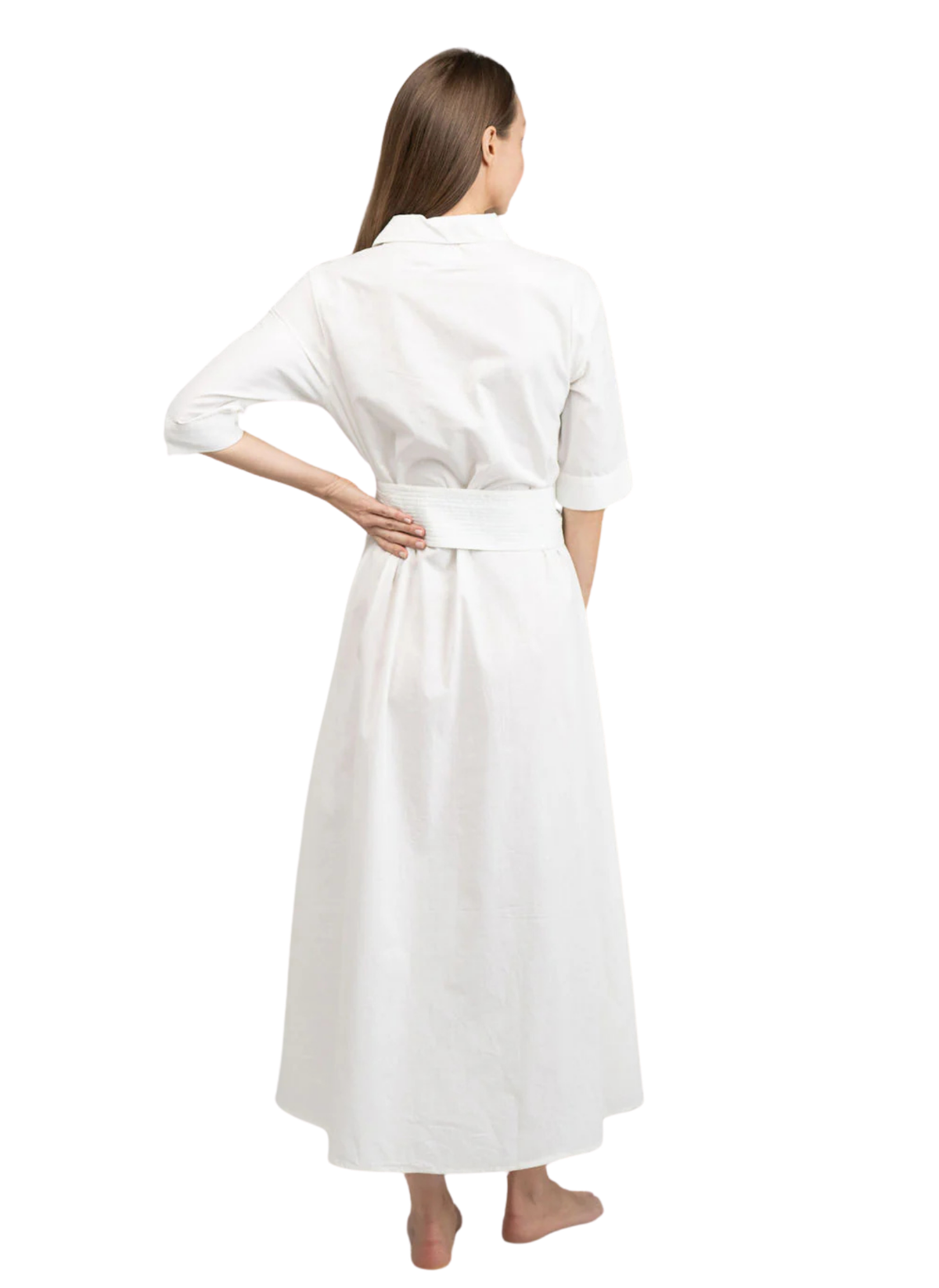 Eloise Dress- Large Leaf Patchwork