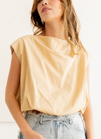 Brittni Bubble Hem Top