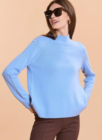 Cashmere Button Back Sweater