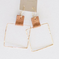 Cayson Square Earrings