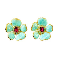 Jewel Flora Stud Earrings