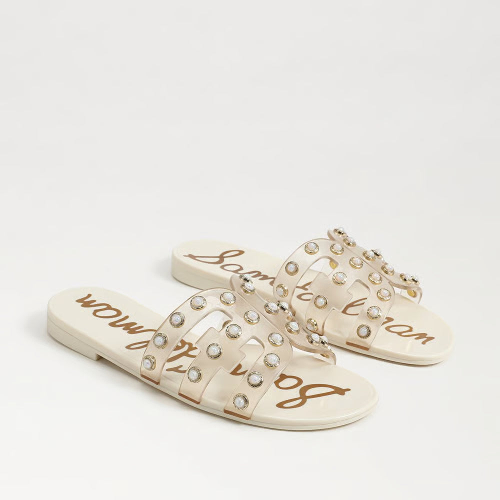 Bay Jelly Slide Sandal - Ivory