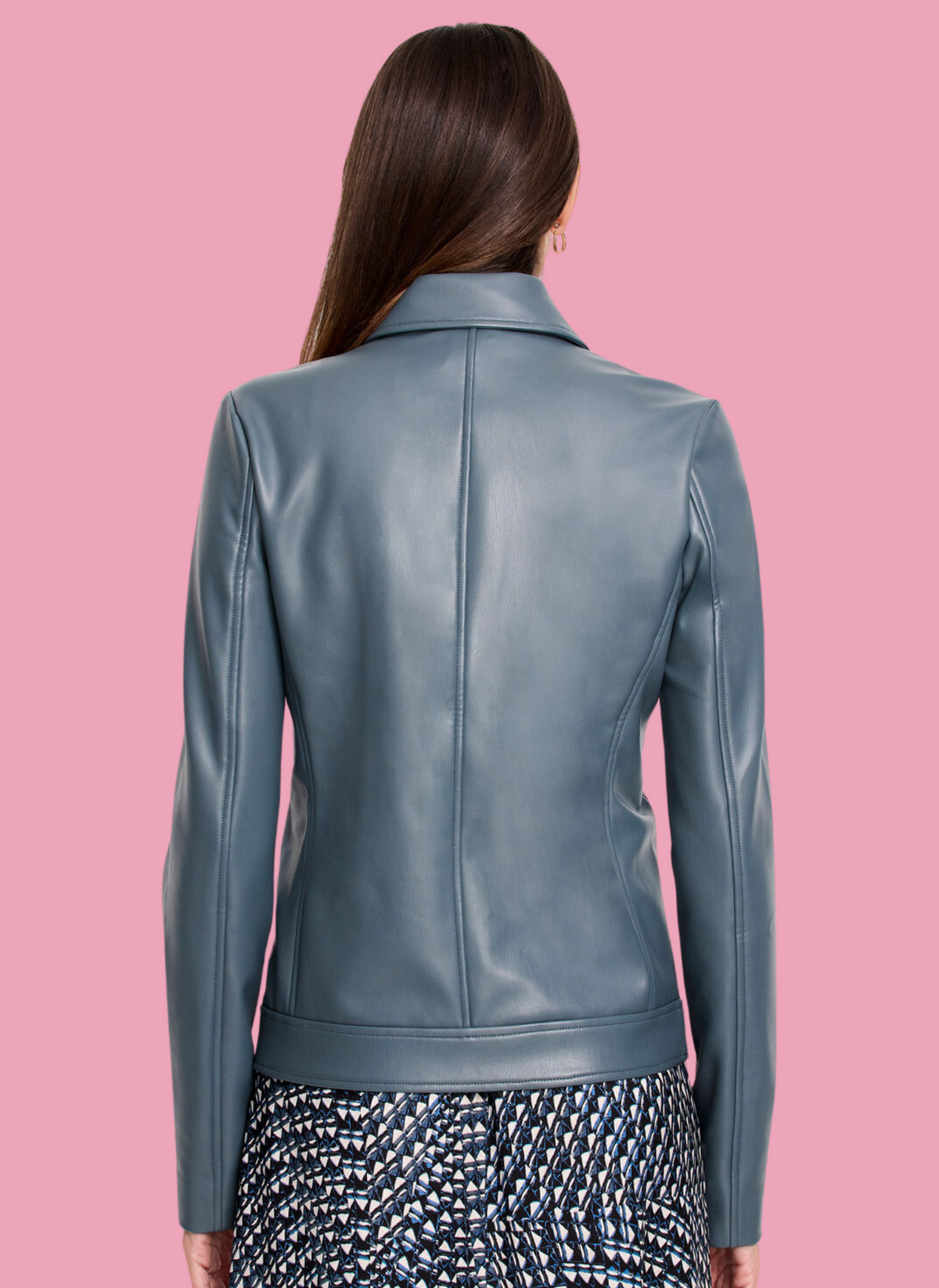 Faux Leather Downtown Jacket