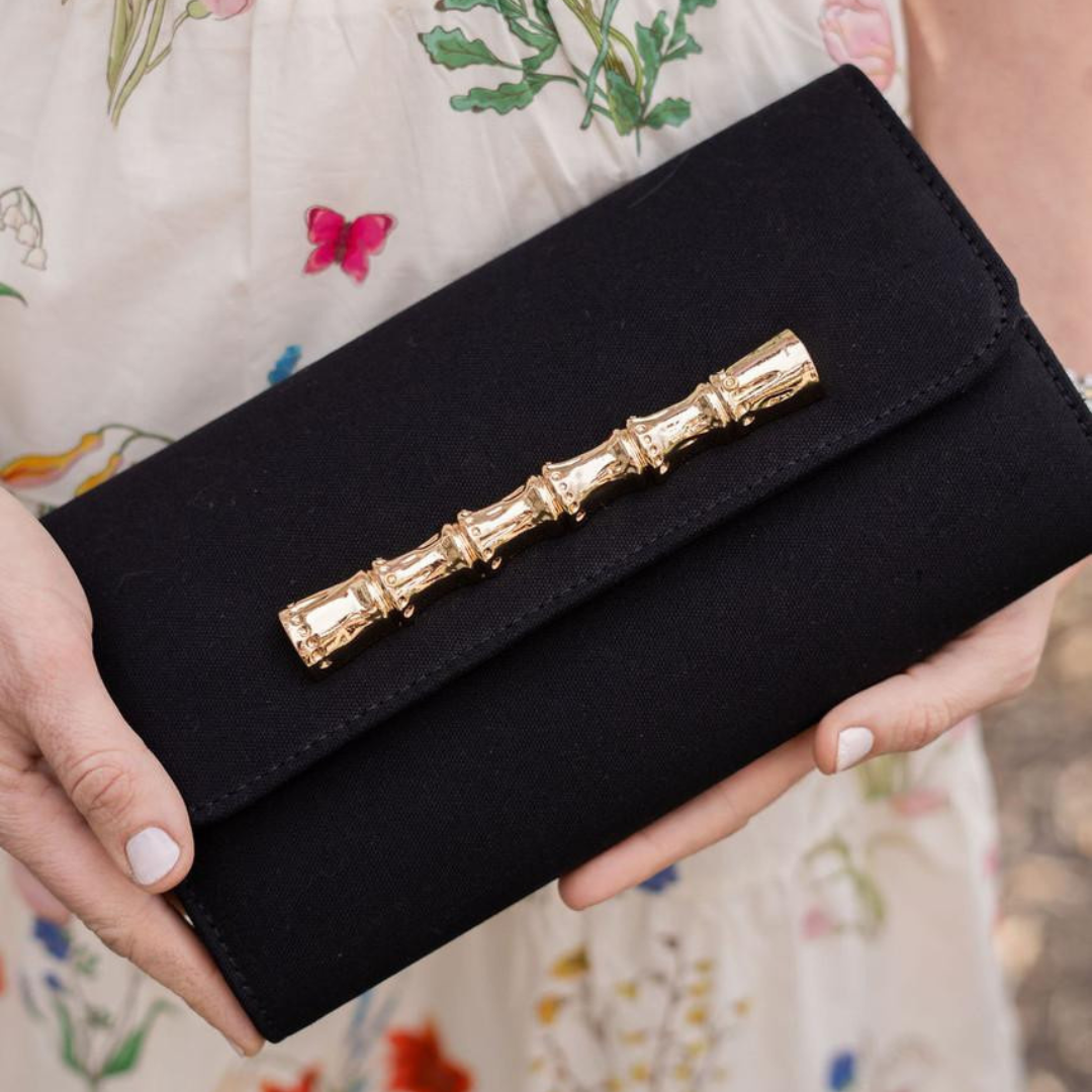 Black Avery Clutch