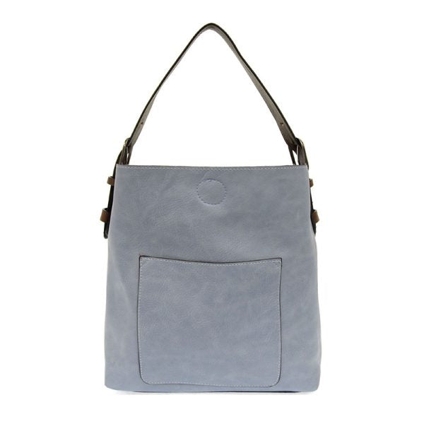 Classic Hobo Handbag with Coffee Handle