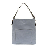 Classic Hobo Handbag with Coffee Handle