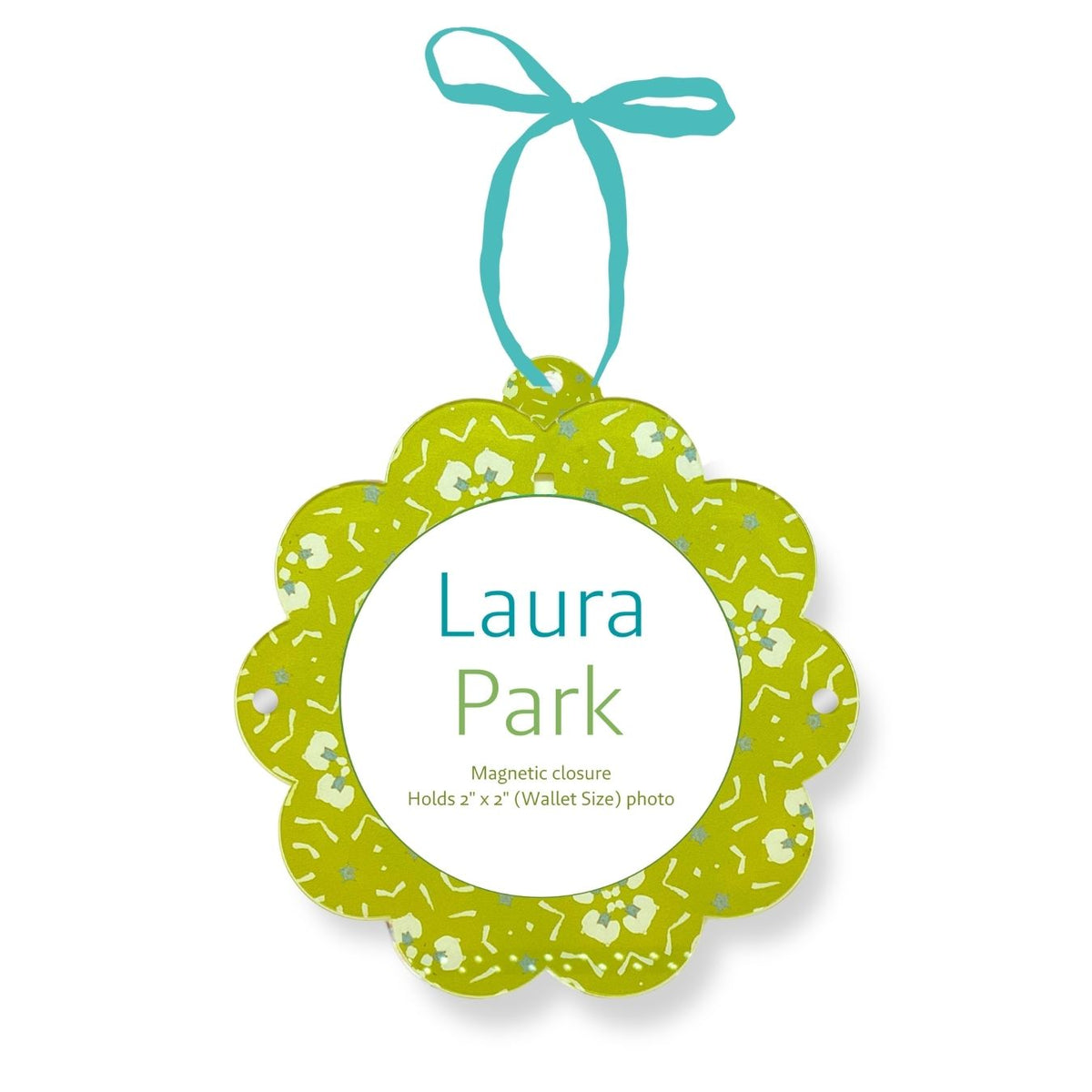 LP Scallop Acrylic Frame + Ornament