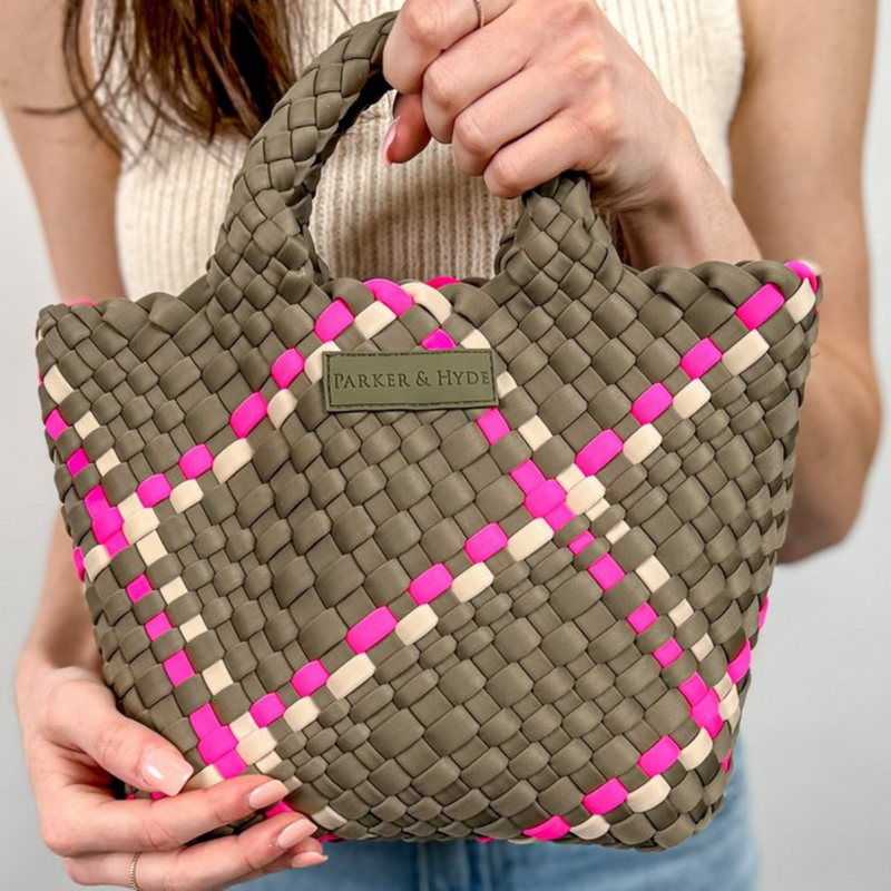 Mini Woven Tote