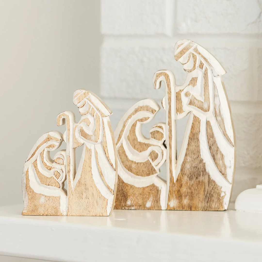 Single Block Nativity Scene